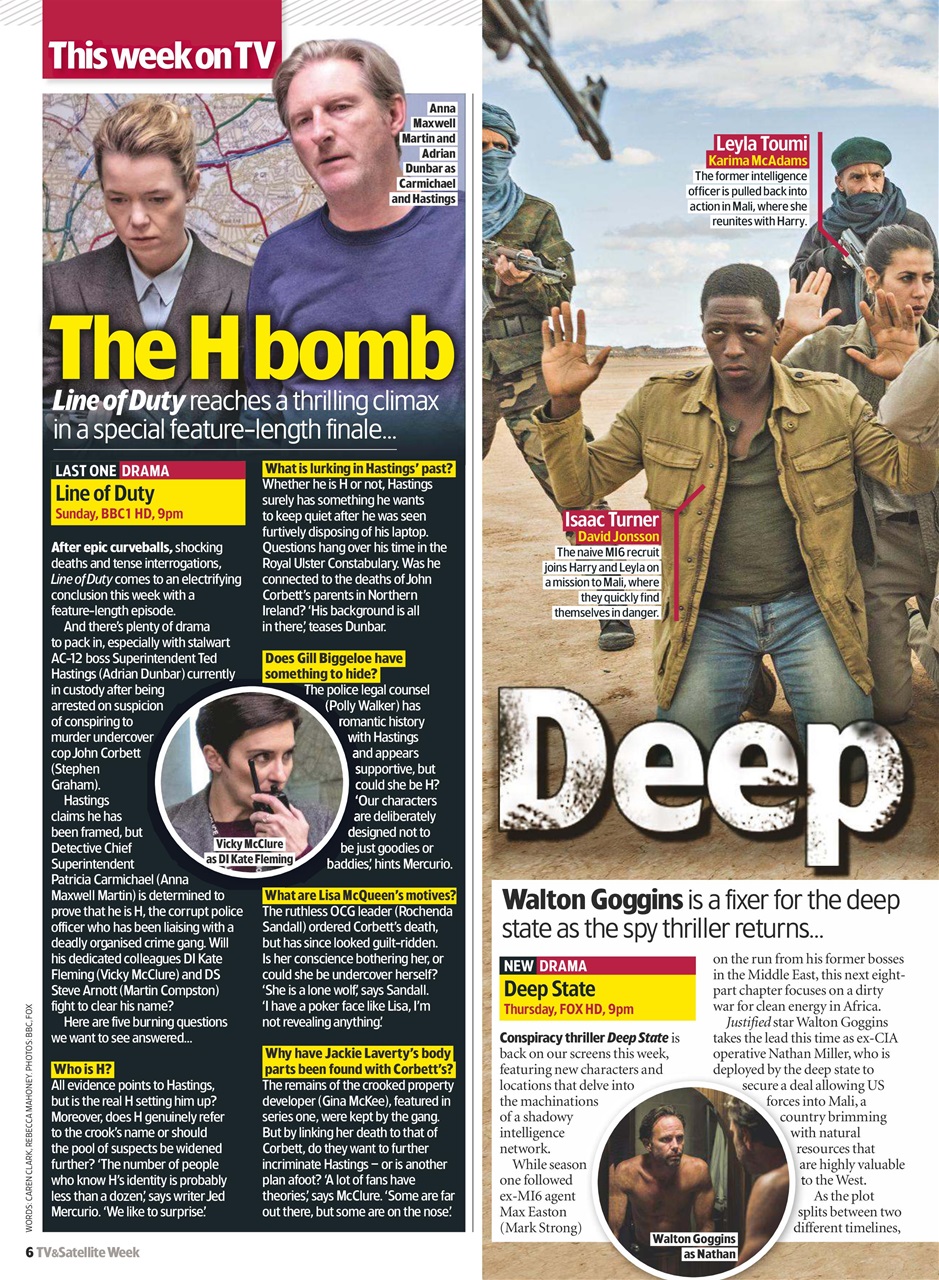 TV & Satellite Week Preview Pages