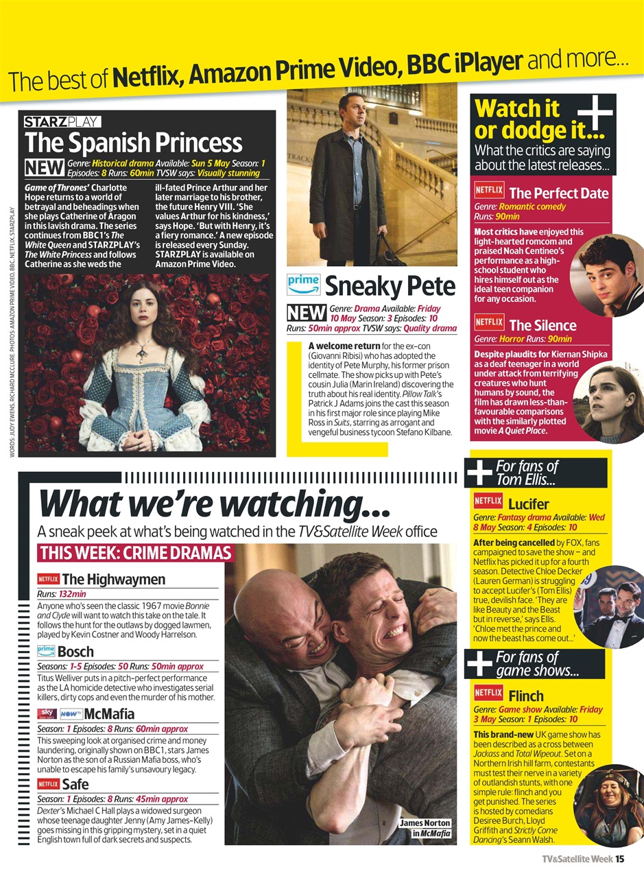 TV & Satellite Week Preview Pages