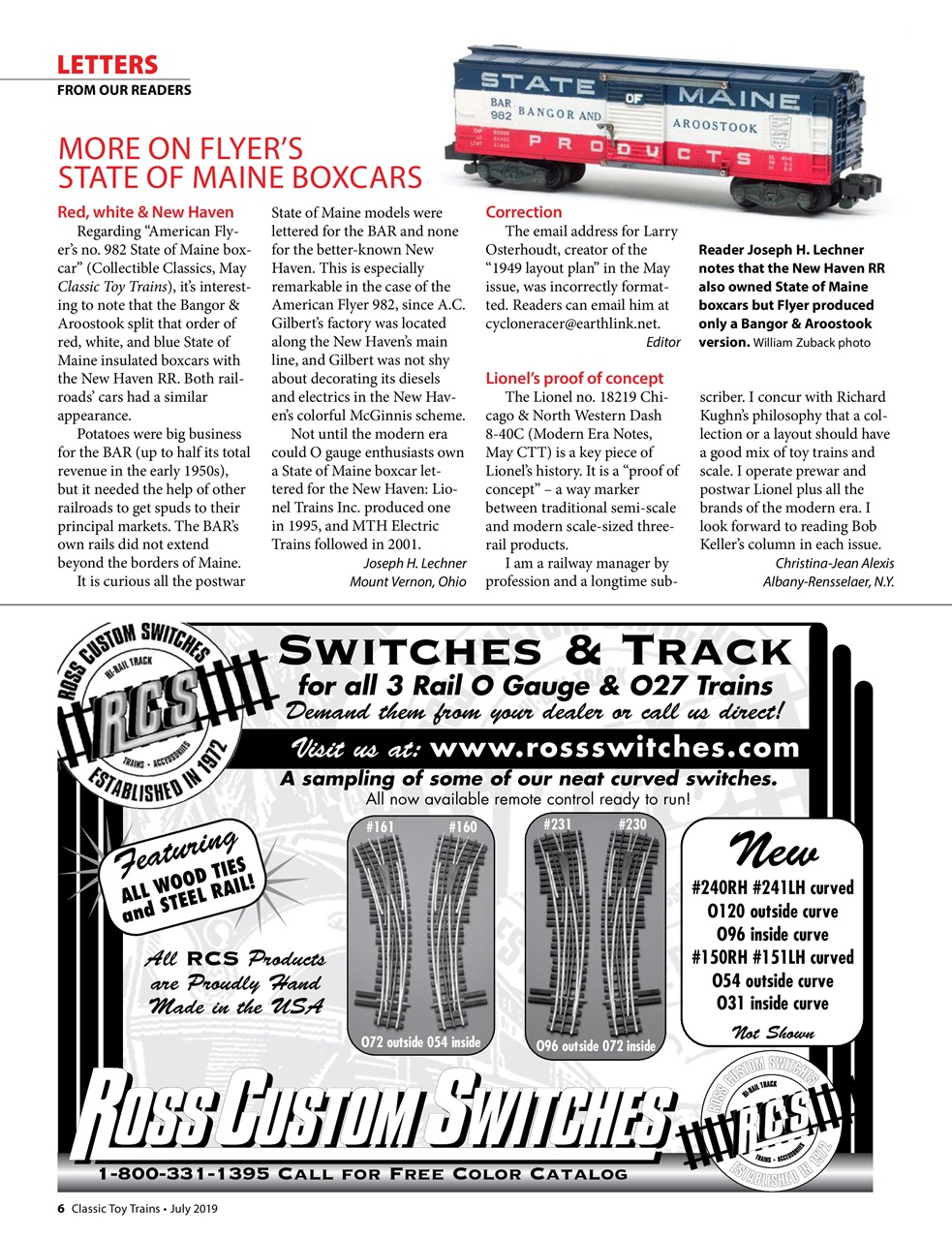 Classic Toy Trains Preview Pages