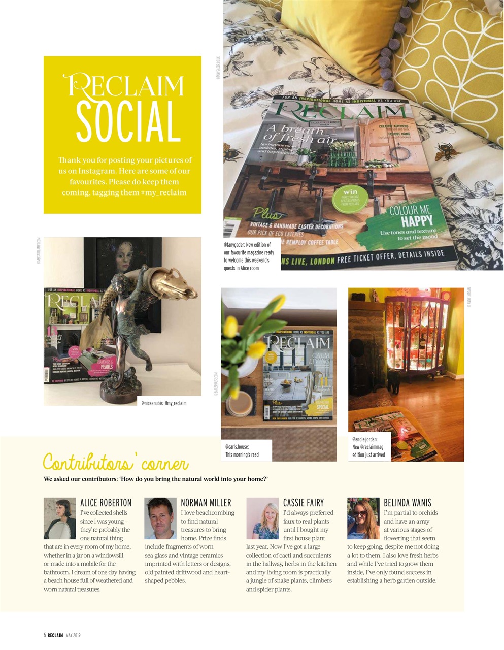 Reclaim Preview Pages