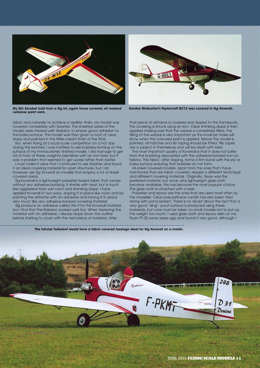 Flying Scale Models Preview Pages