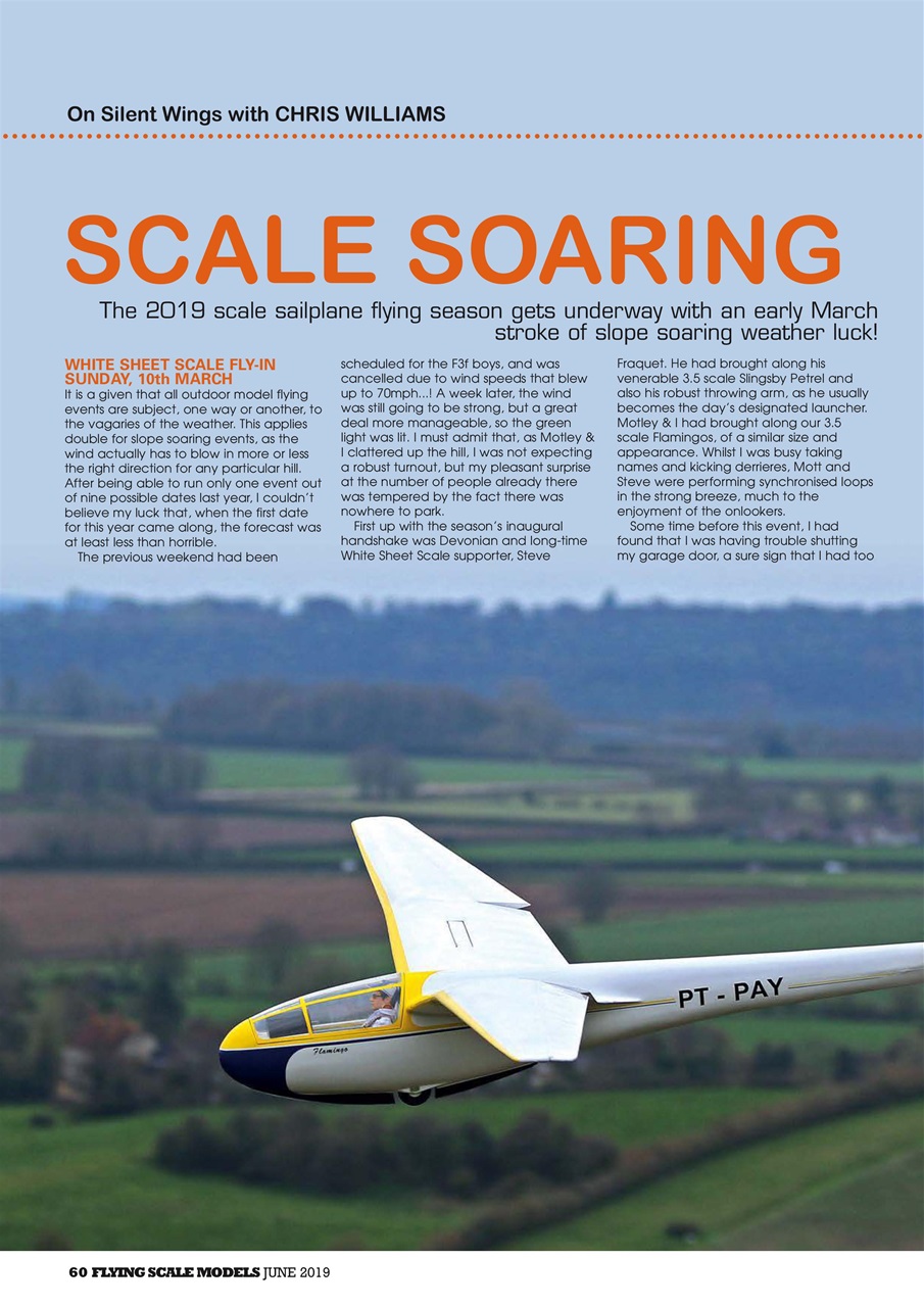 Radio Control Model Flyer Preview Pages