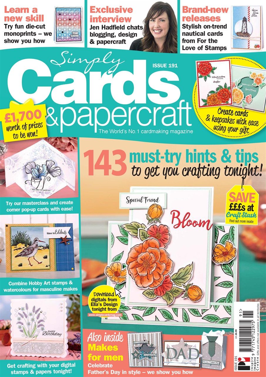 Simply Cards & Papercraft Preview Pages