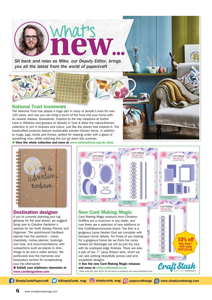Simply Cards & Papercraft Preview Pages