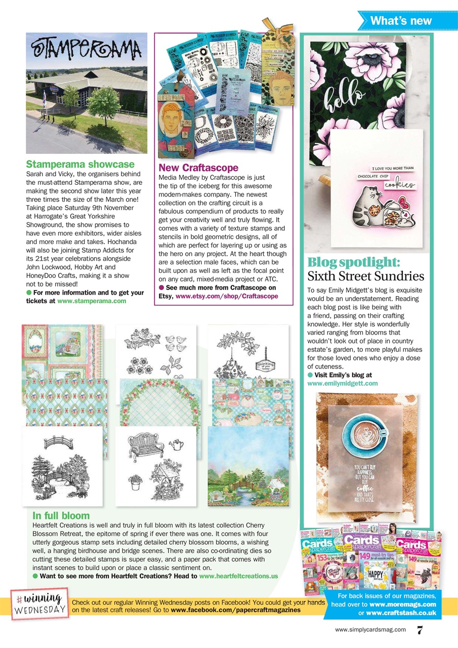 Simply Cards & Papercraft Preview Pages