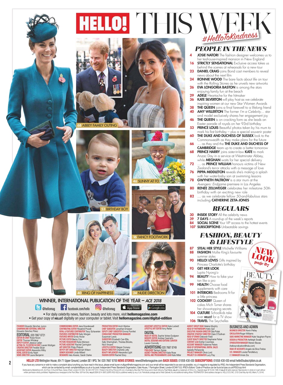 Hello! Magazine Preview Pages