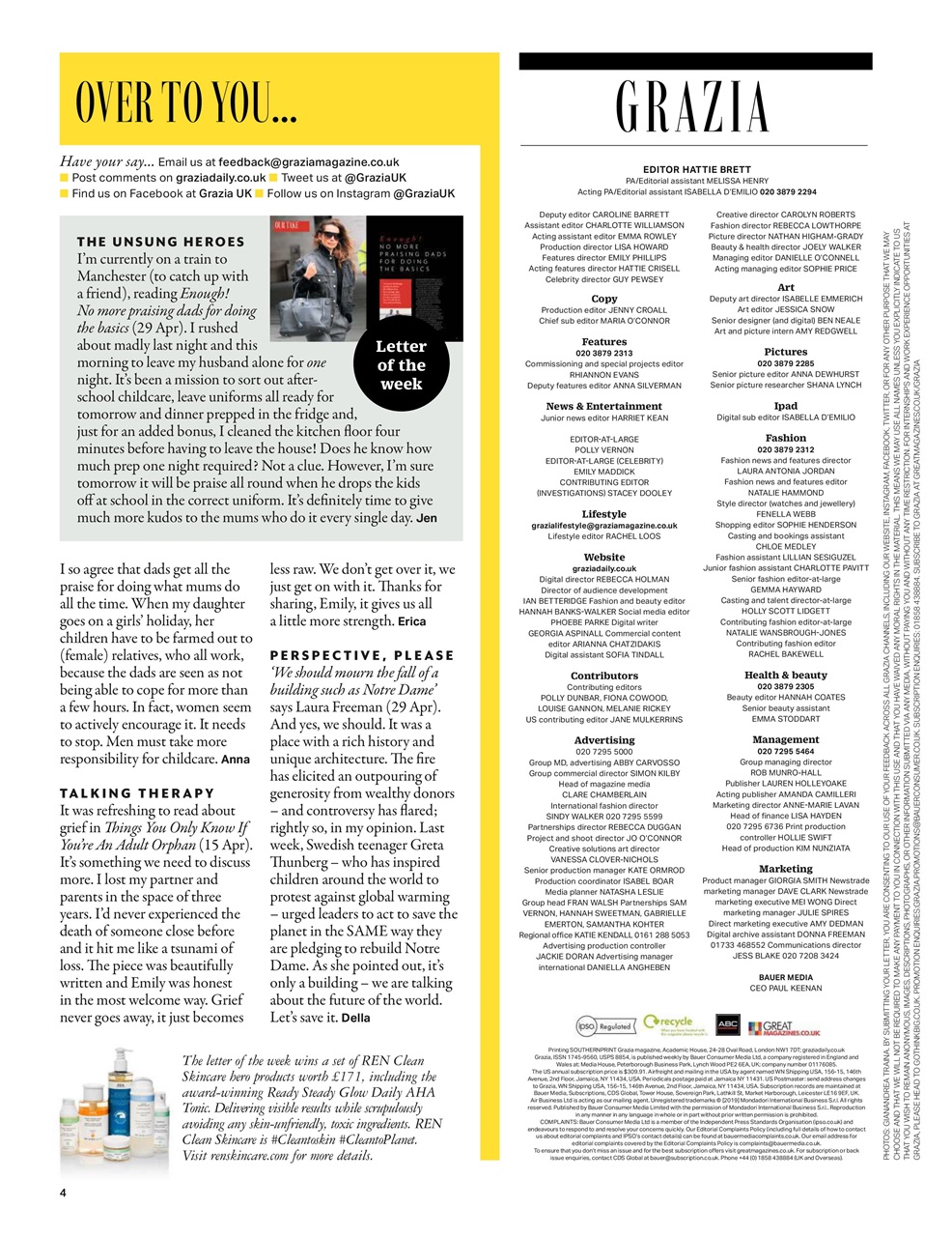 Grazia Preview Pages