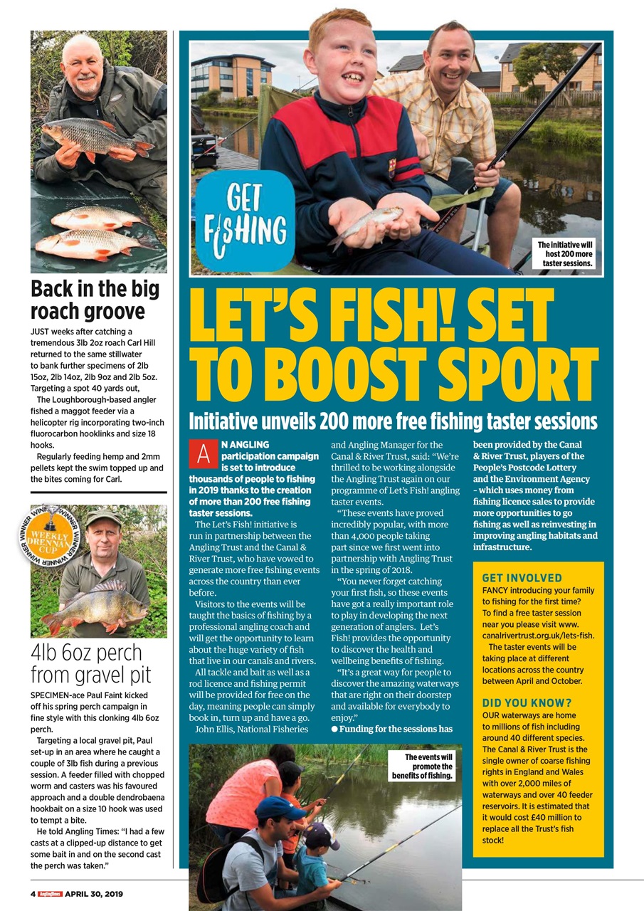Angling Times Preview Pages