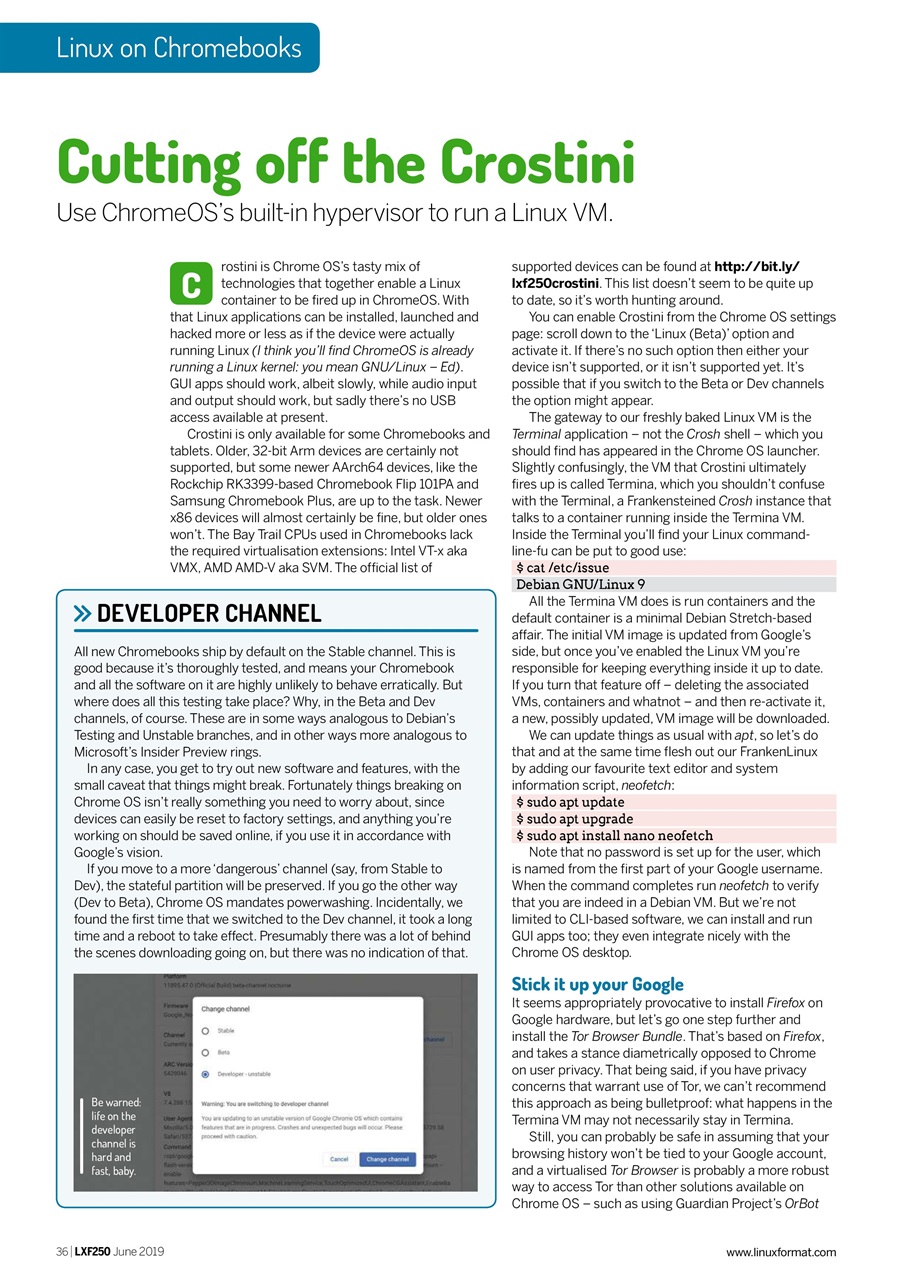 Linux Format Preview Pages