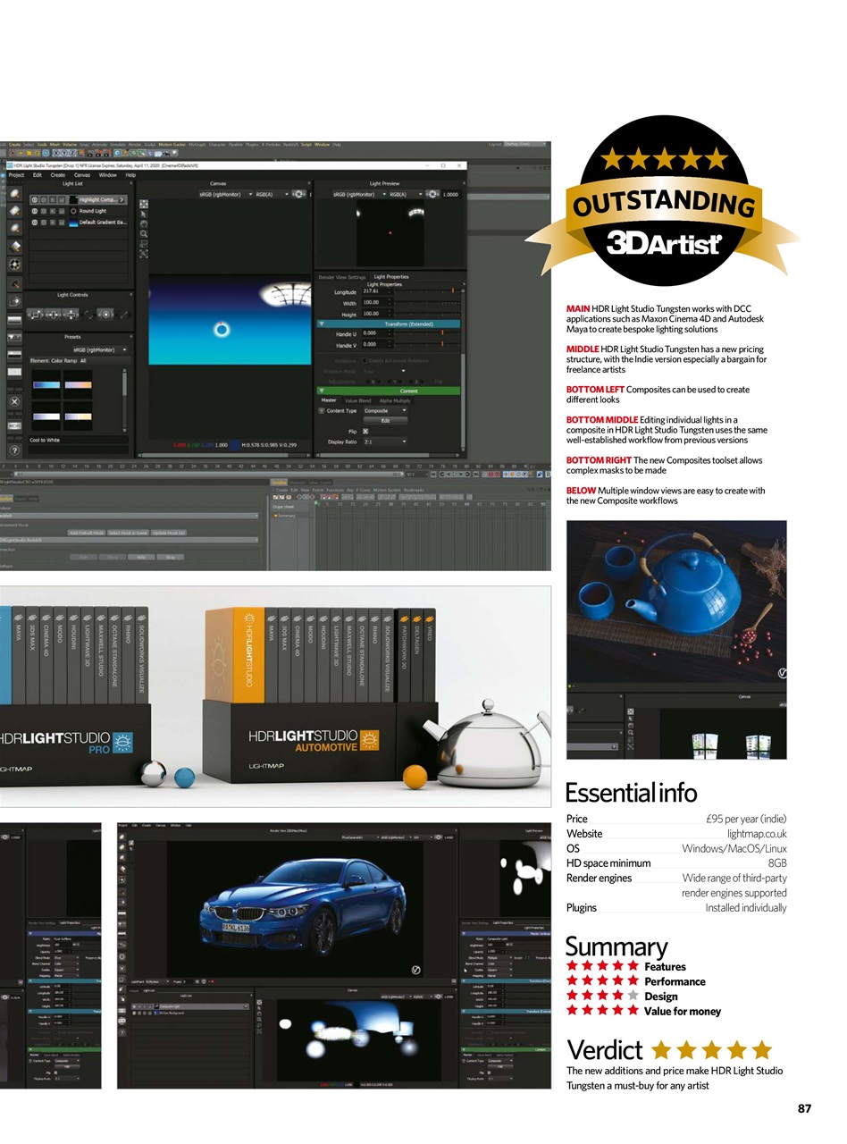 3D Artist Preview Pages