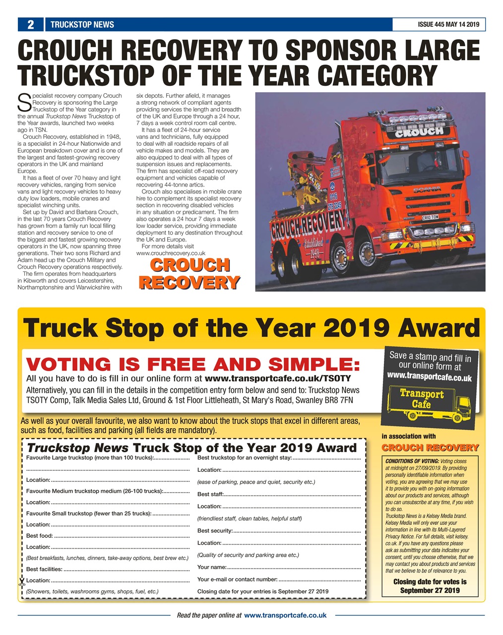 Truckstop News Preview Pages