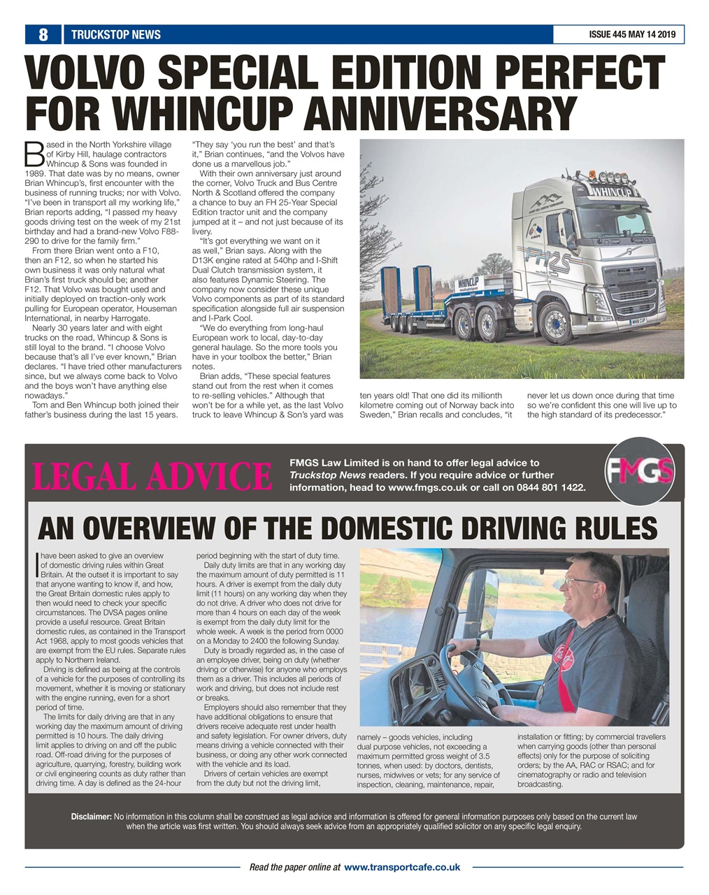 Truckstop News Preview Pages