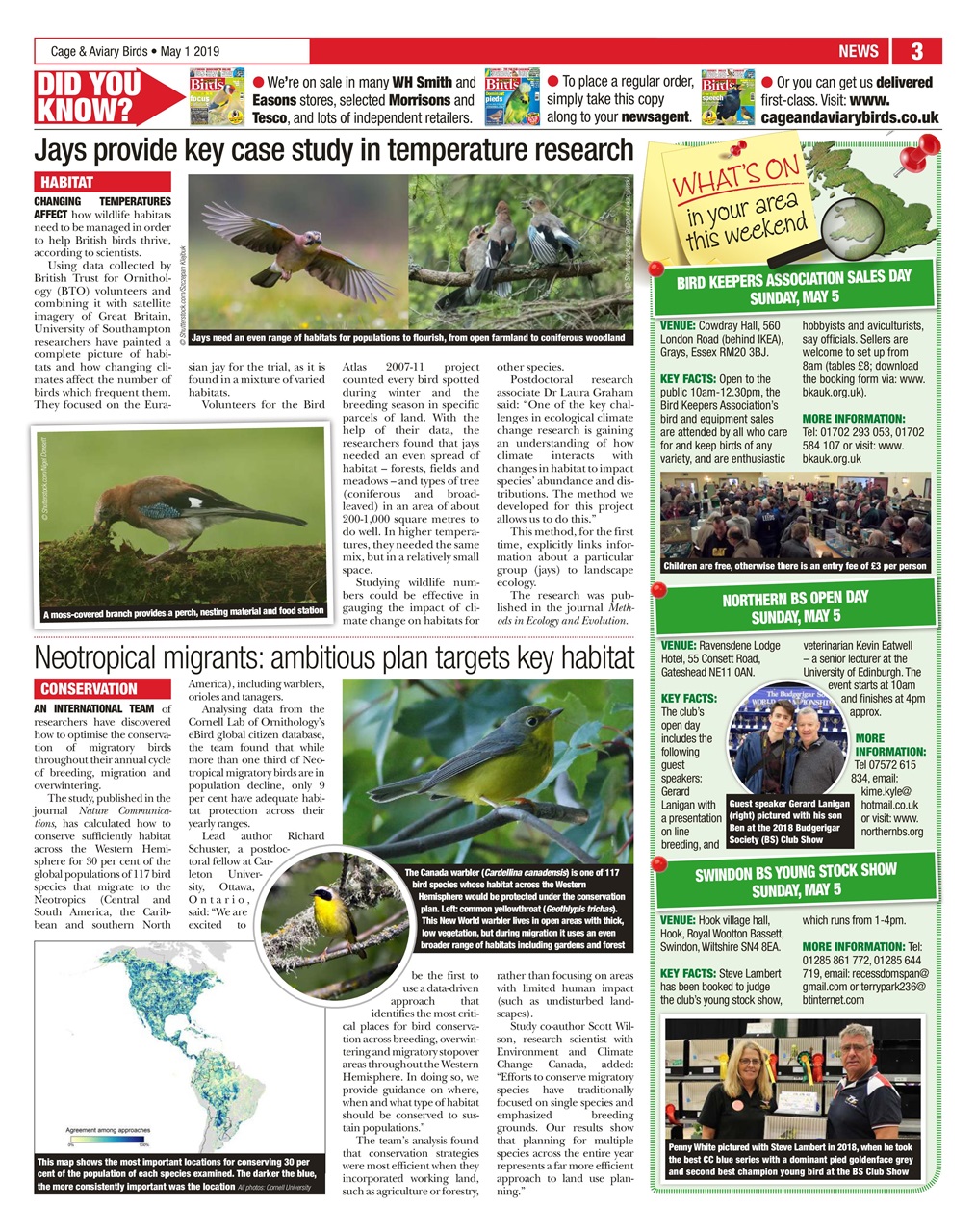 Cage & Aviary Birds Preview Pages