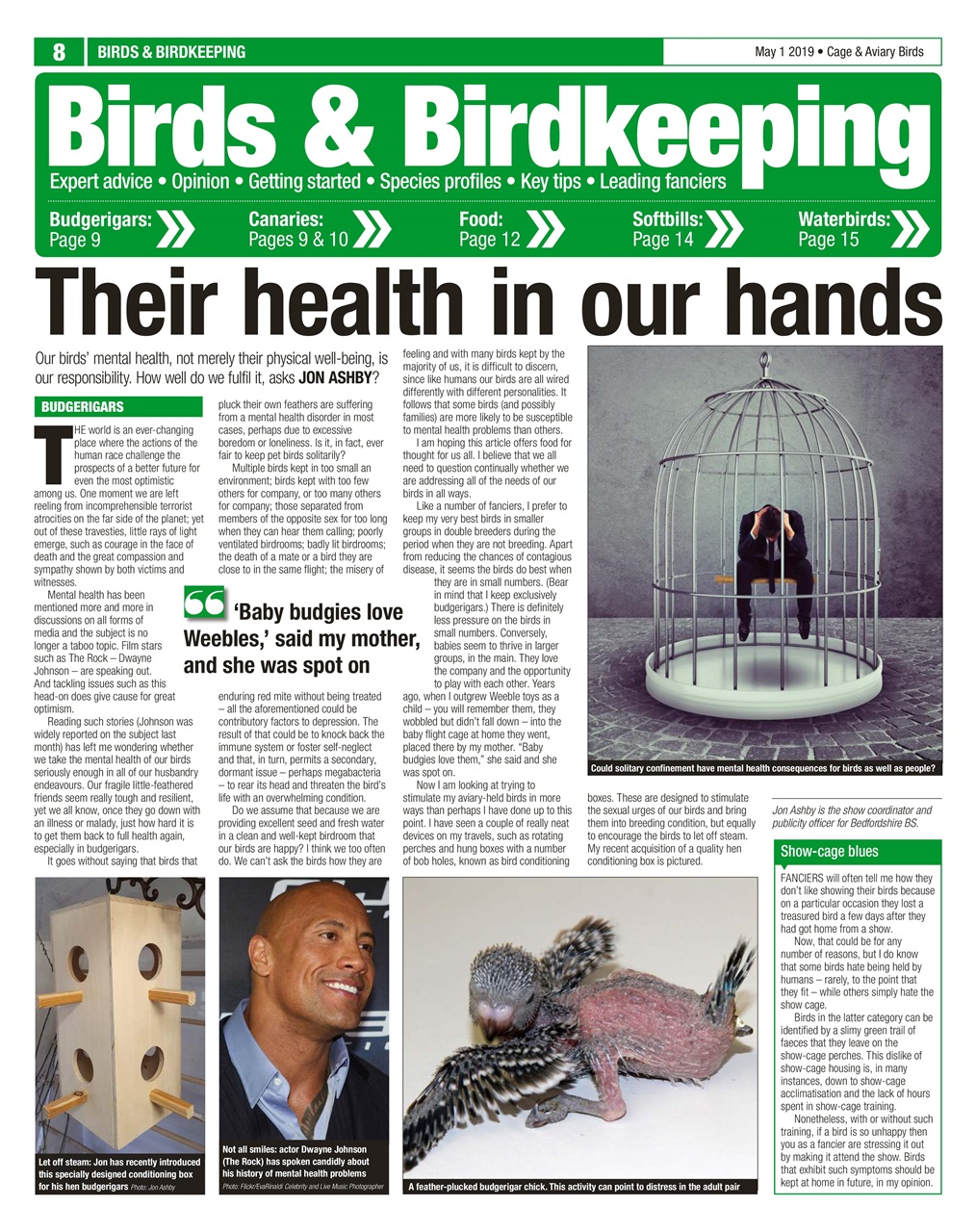 Cage & Aviary Birds Preview Pages