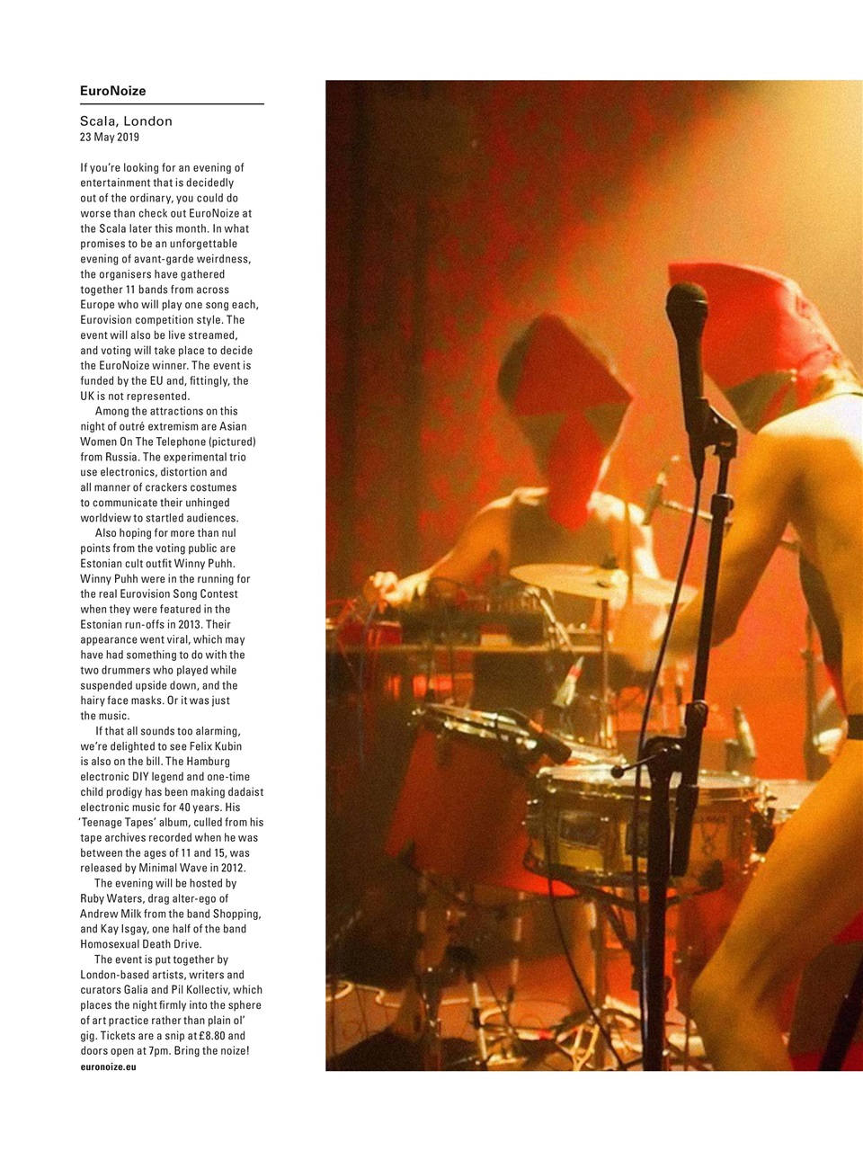 Electronic Sound Preview Pages