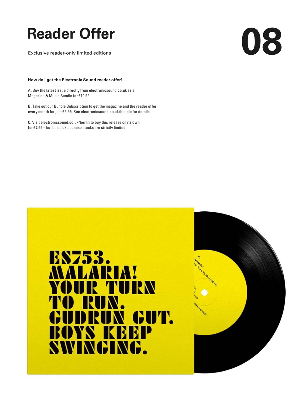 Electronic Sound Preview Pages