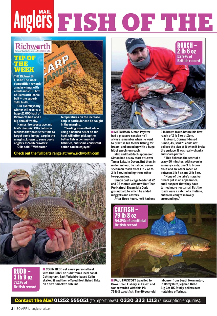 Anglers Mail Preview Pages