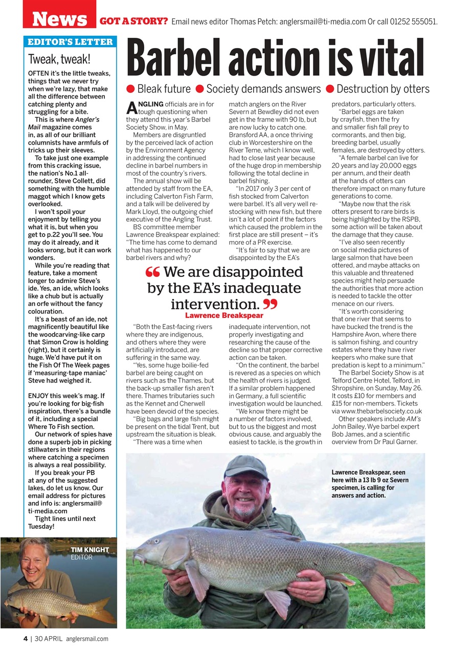 Anglers Mail Preview Pages