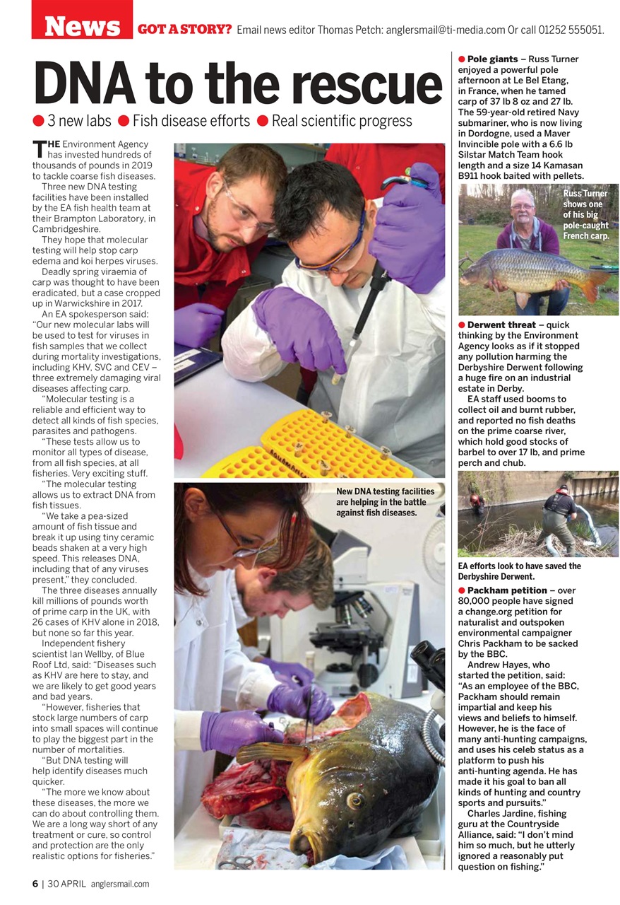 Anglers Mail Preview Pages