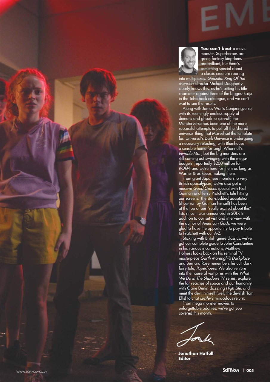 SciFiNow Preview Pages