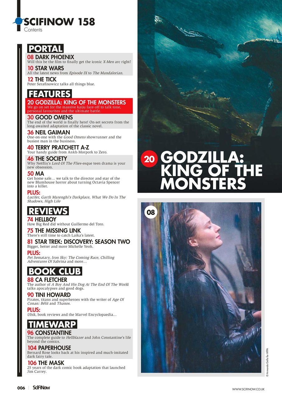 SciFiNow Preview Pages