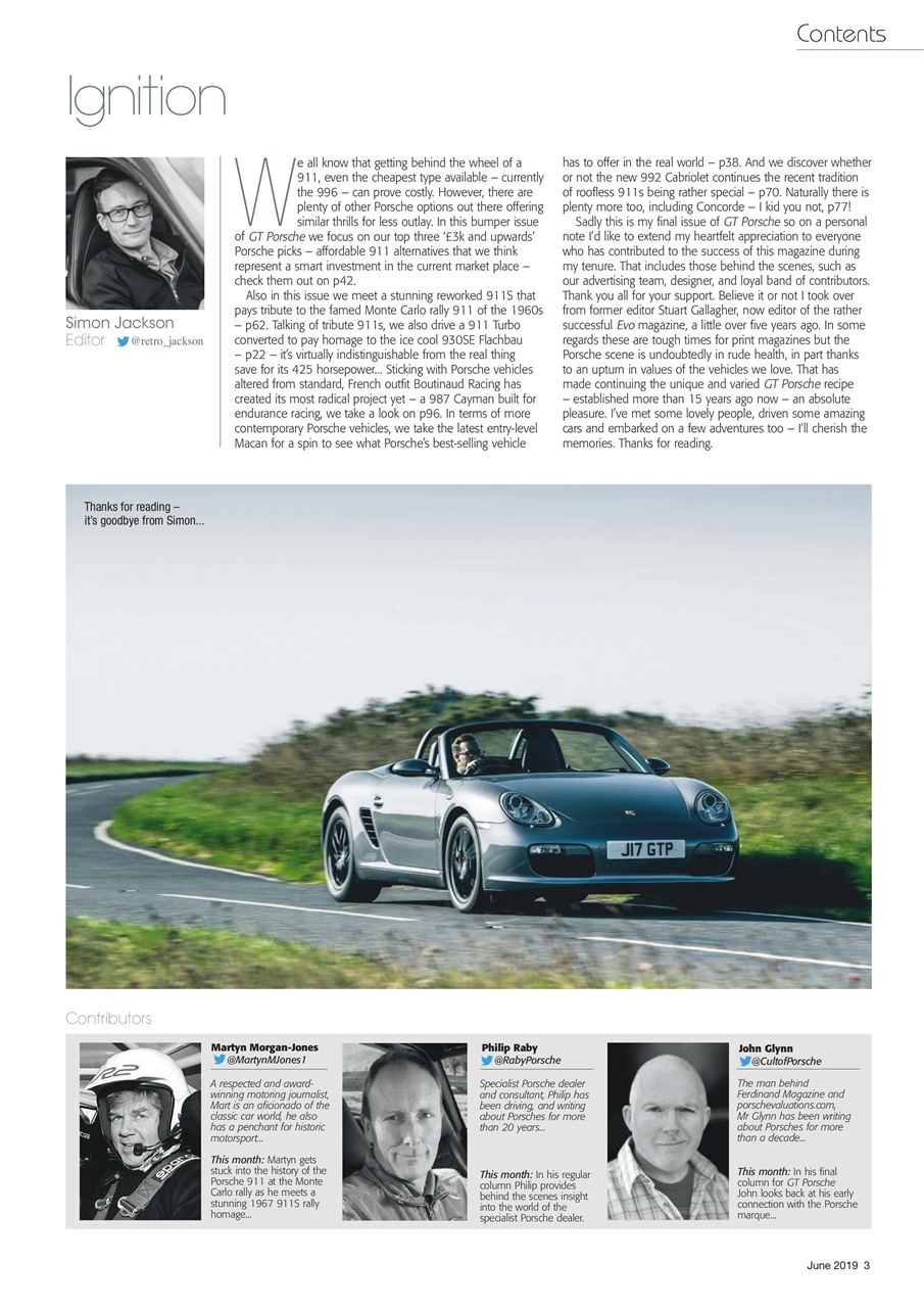 GT Porsche Preview Pages