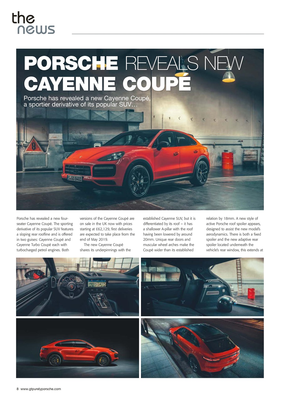 GT Porsche Preview Pages