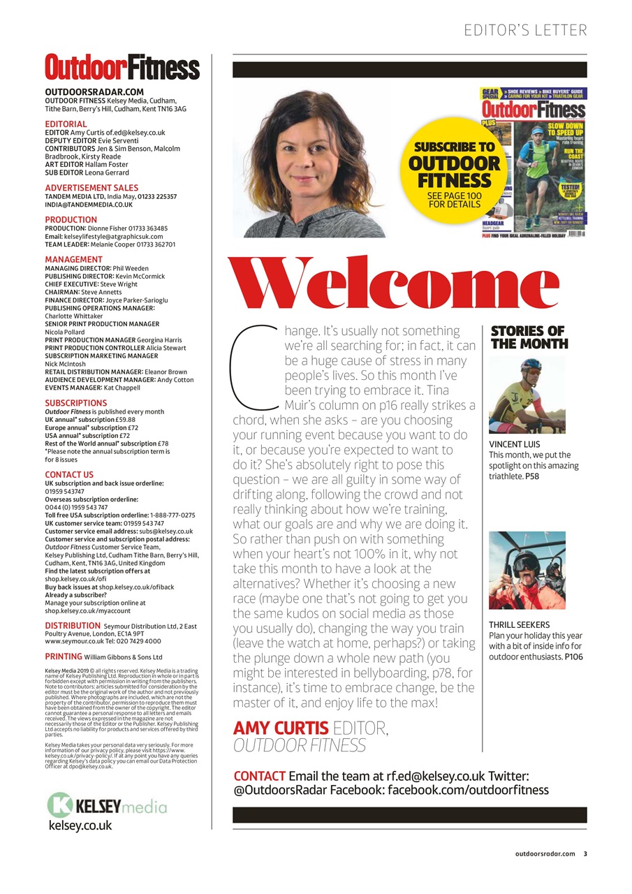 Outdoor Fitness & Adventure Preview Pages