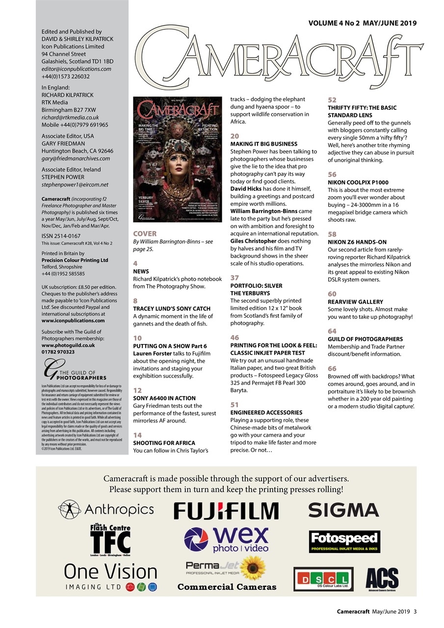f2 Cameracraft Preview Pages
