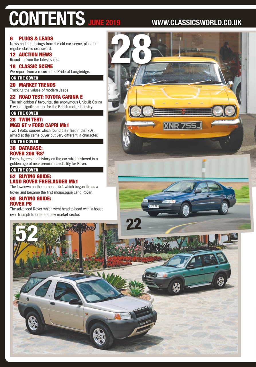 Classic Car Mart Preview Pages