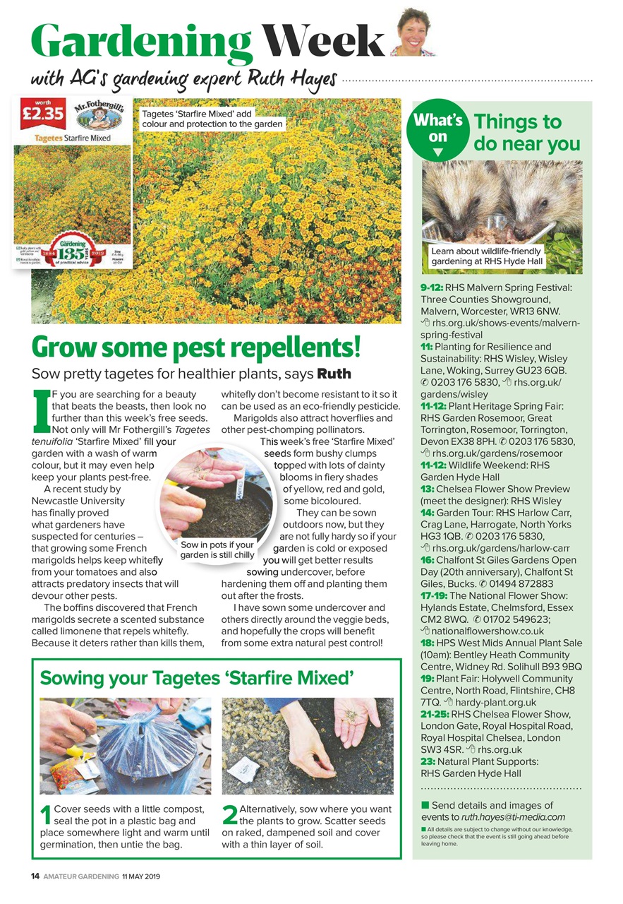 Amateur Gardening Preview Pages