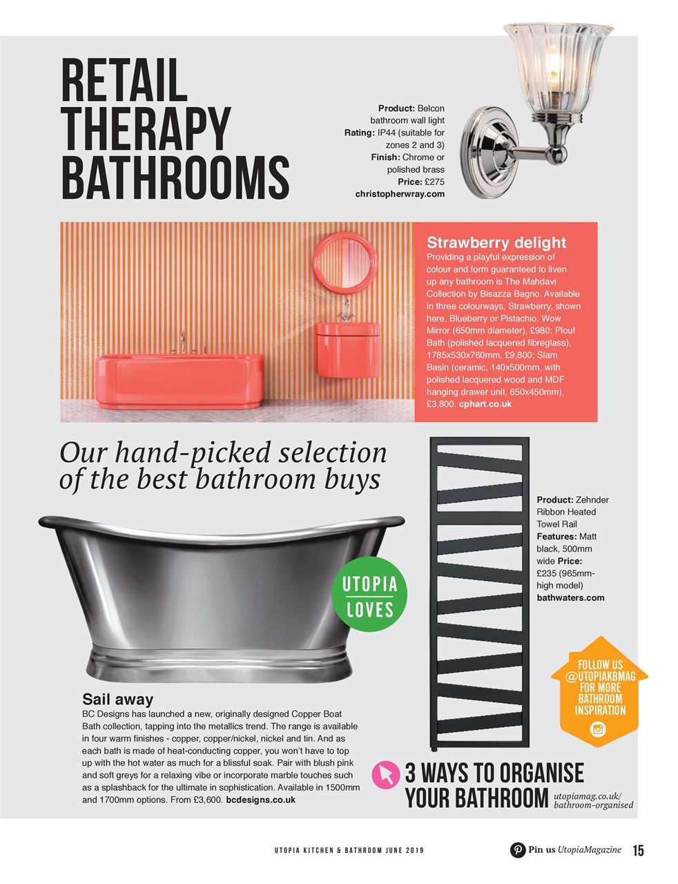 Utopia Kitchen & Bathroom Preview Pages