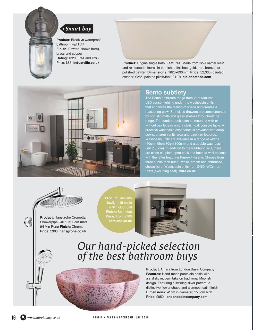 Utopia Kitchen & Bathroom Preview Pages