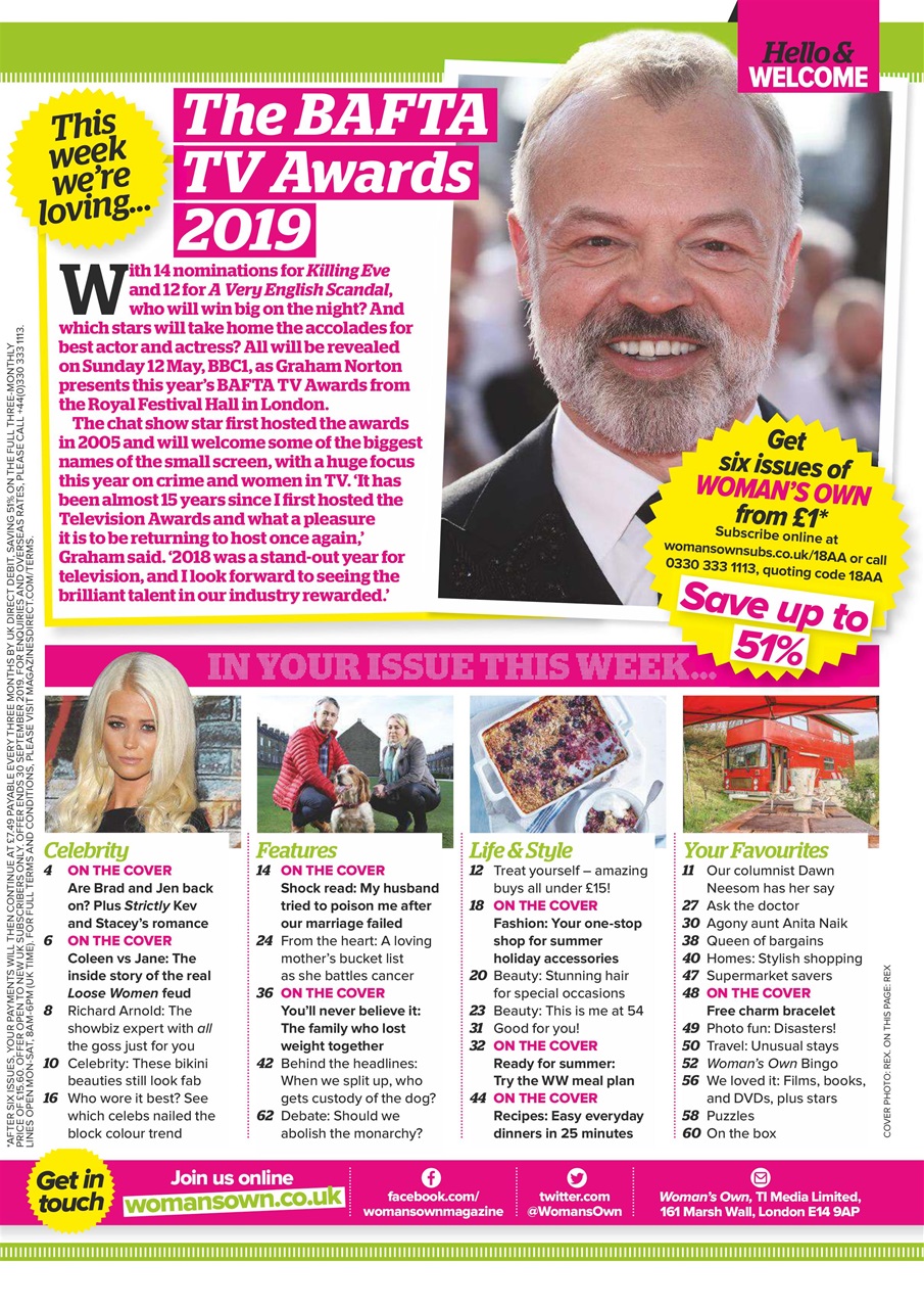 Woman's Own Preview Pages