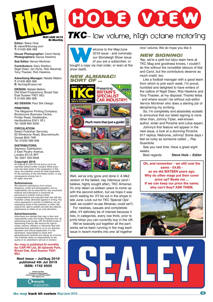 TKC Magazine Preview Pages
