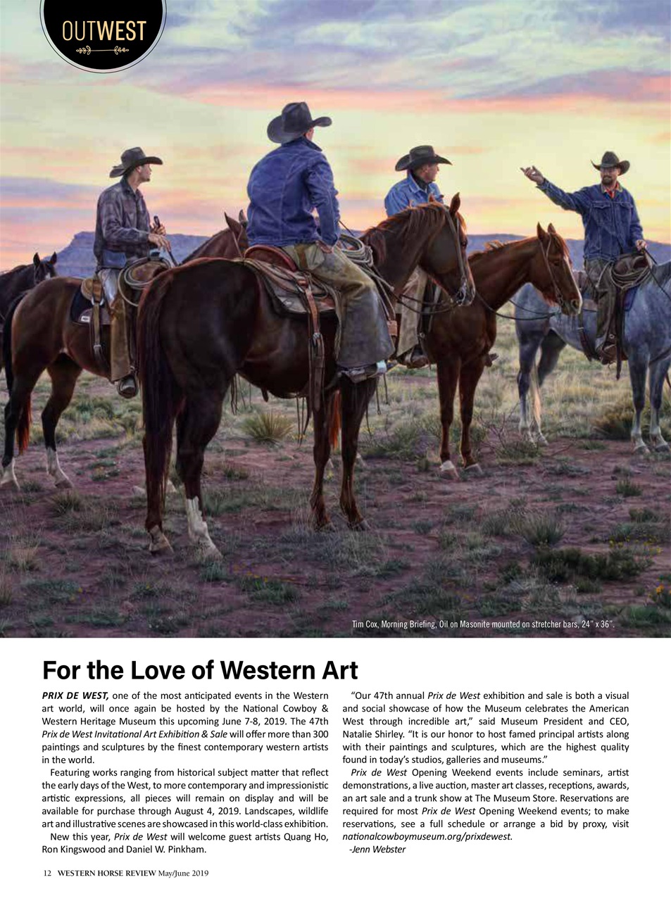 Western Horse Review Preview Pages