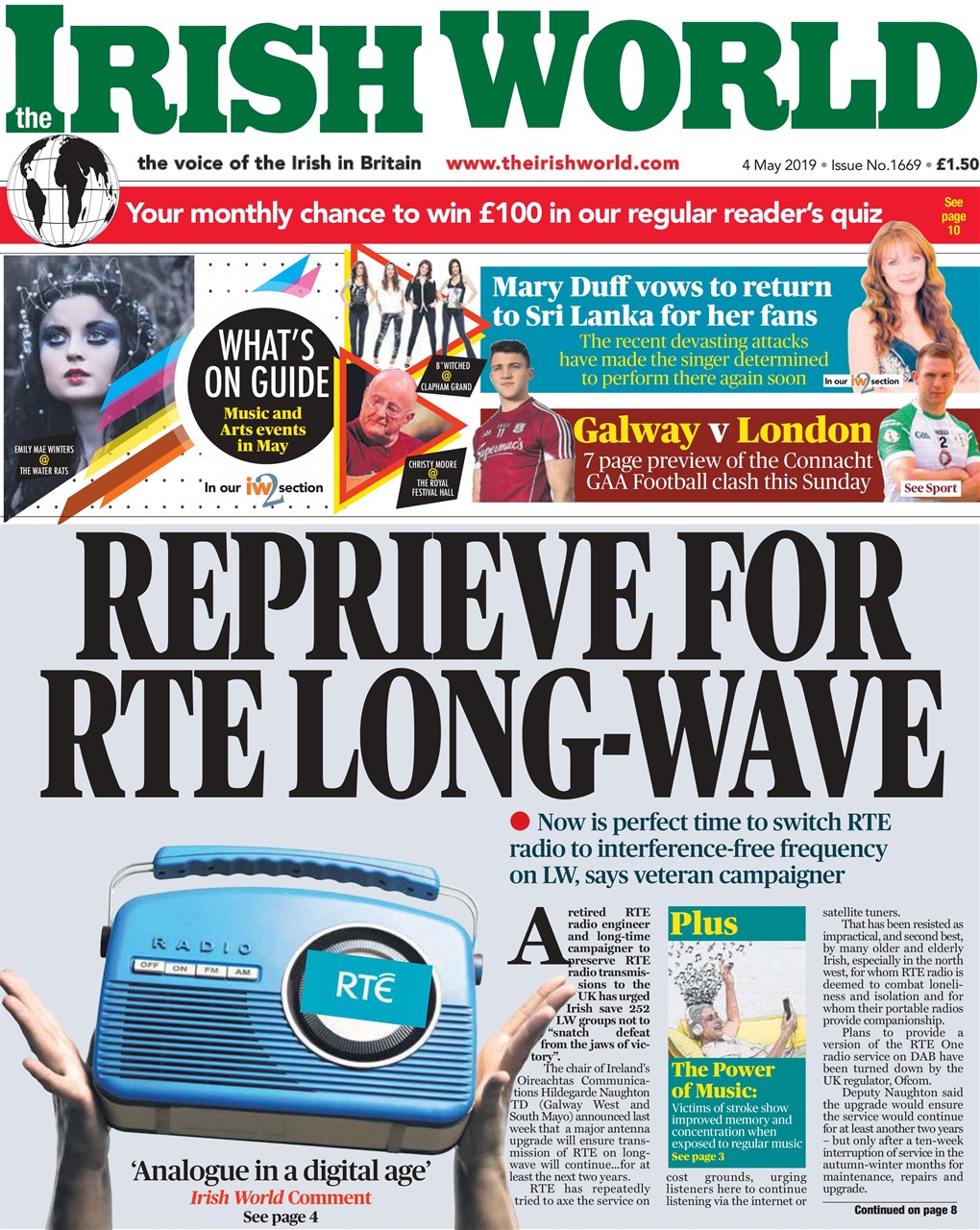 Irish World Preview Pages