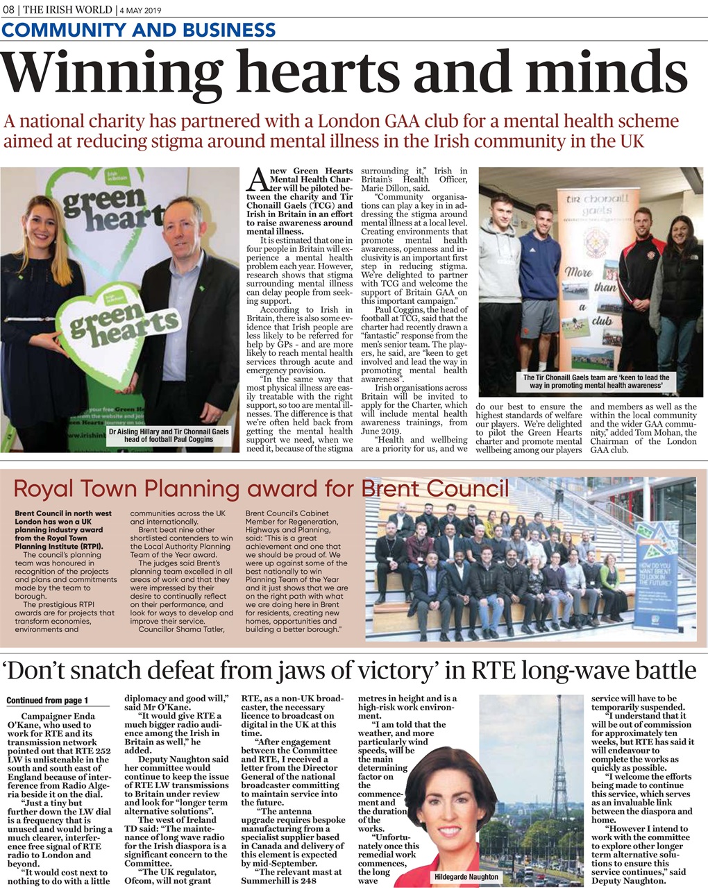 Irish World Preview Pages