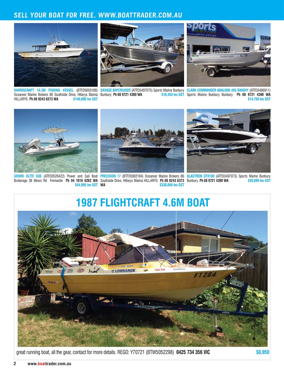 Boat Trader Australia Preview Pages