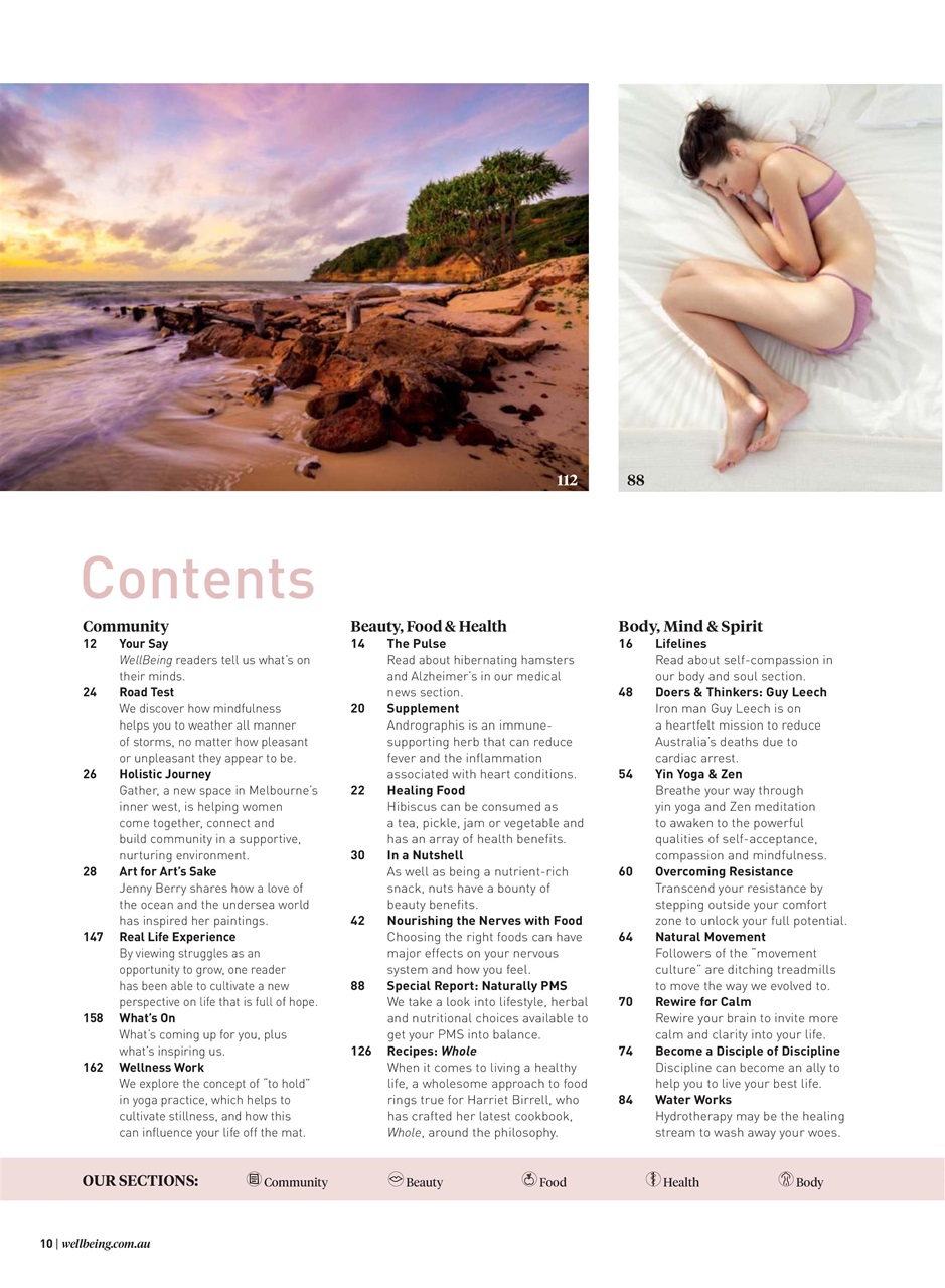 WellBeing Preview Pages