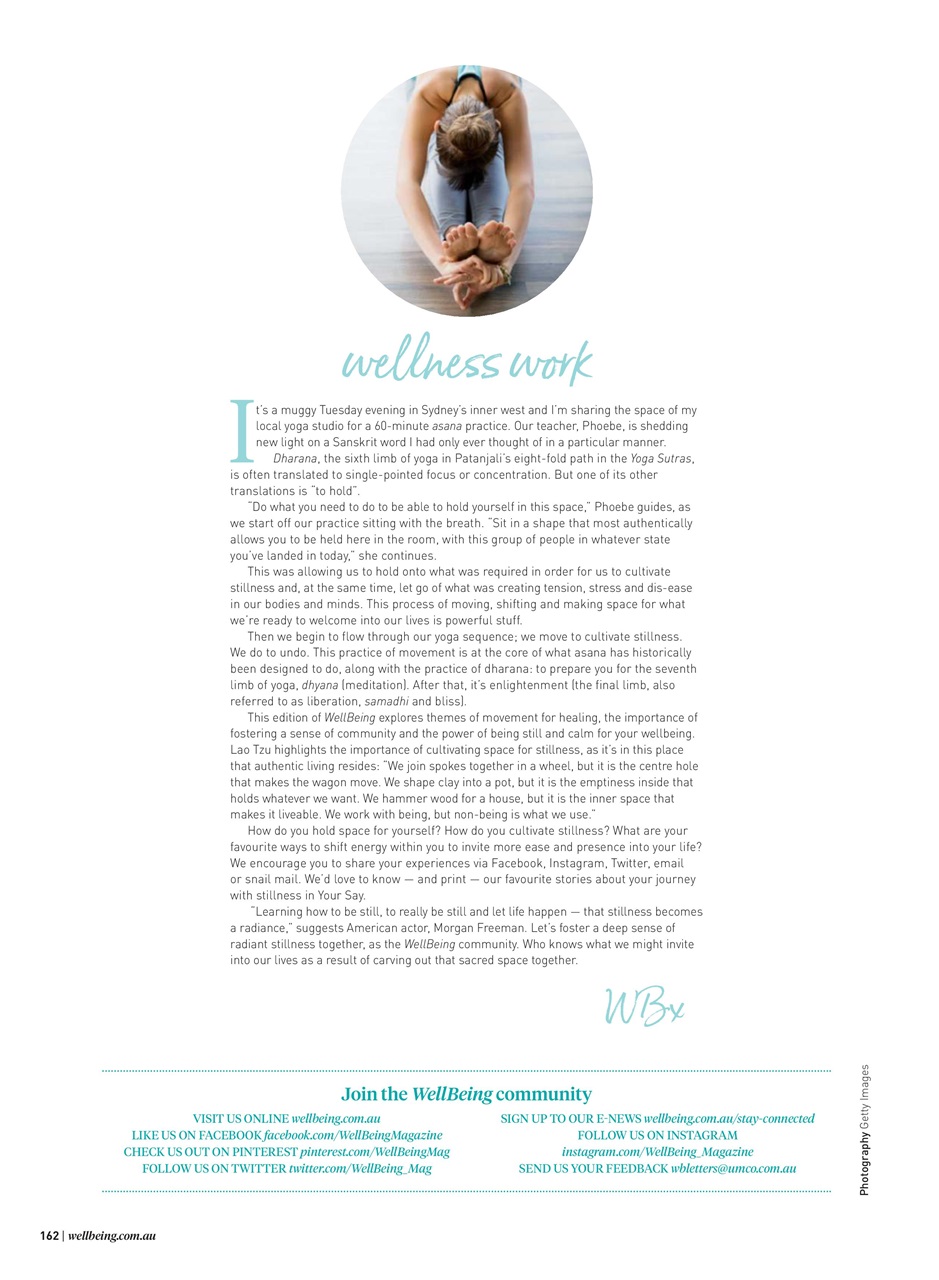 WellBeing Preview Pages