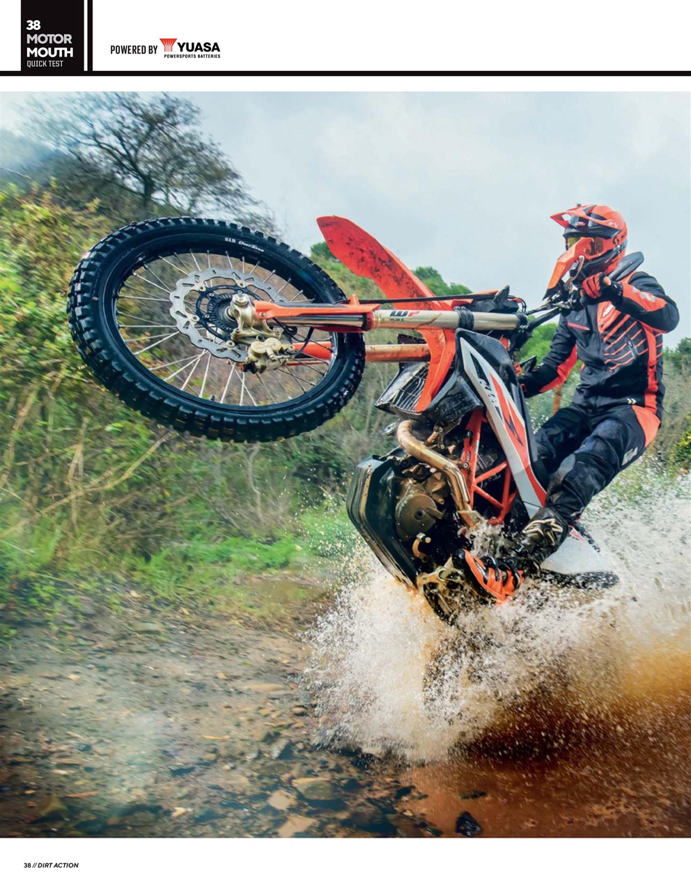 Dirt Action Preview Pages