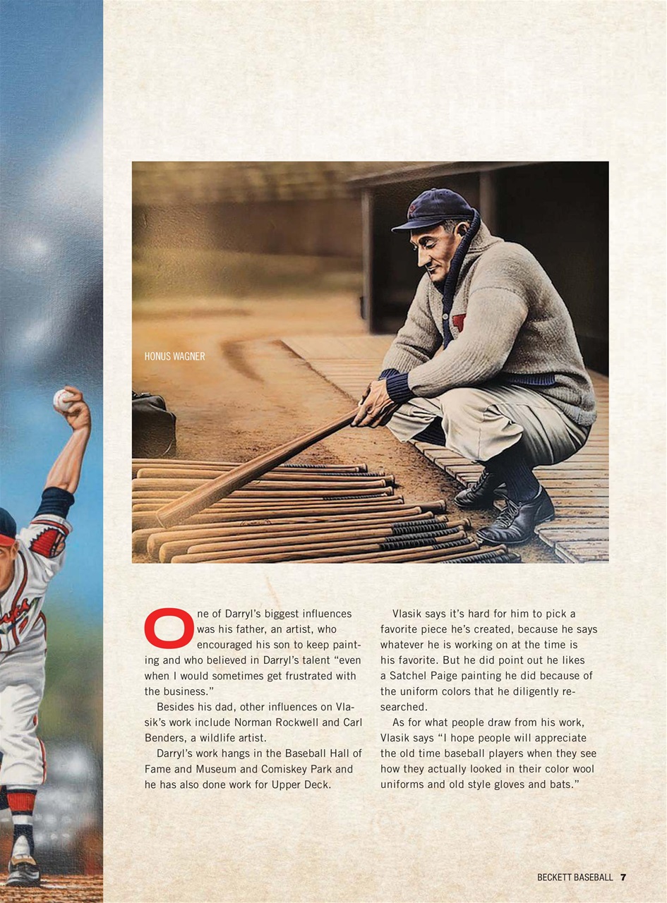 Beckett Baseball Magazine Preview Pages