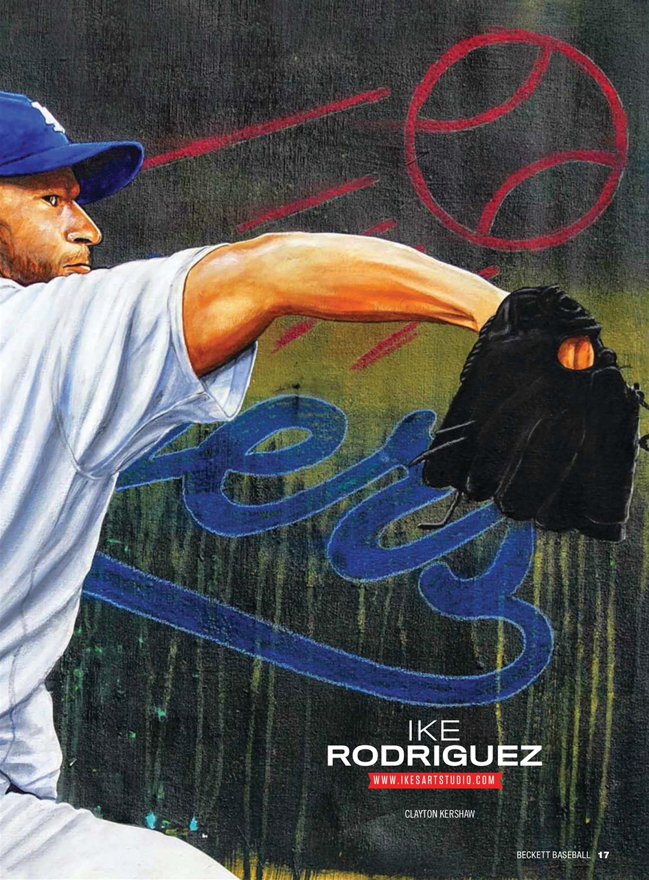 Beckett Baseball Magazine Preview Pages