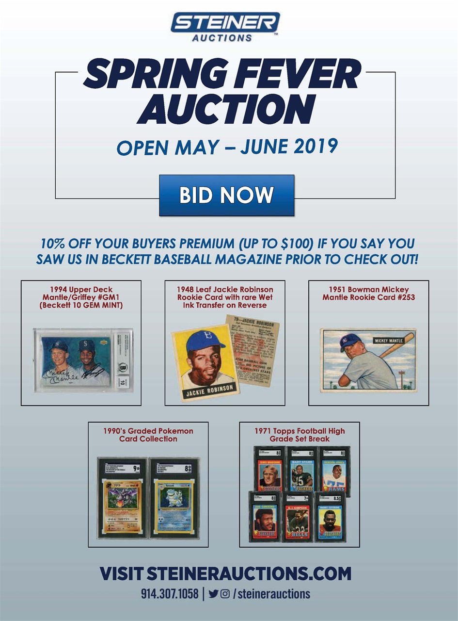 Beckett Baseball Magazine Preview Pages