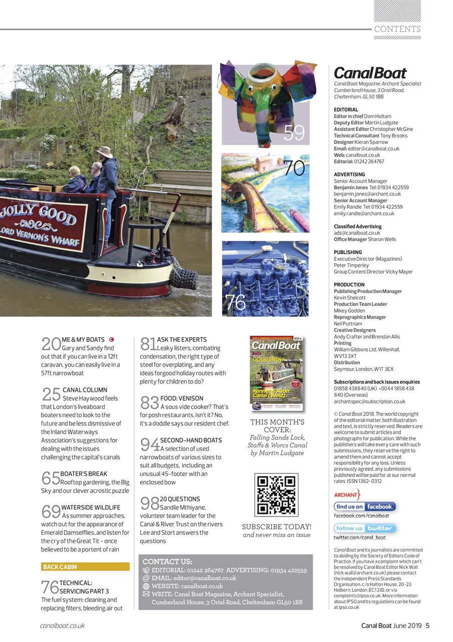 Canal Boat Preview Pages