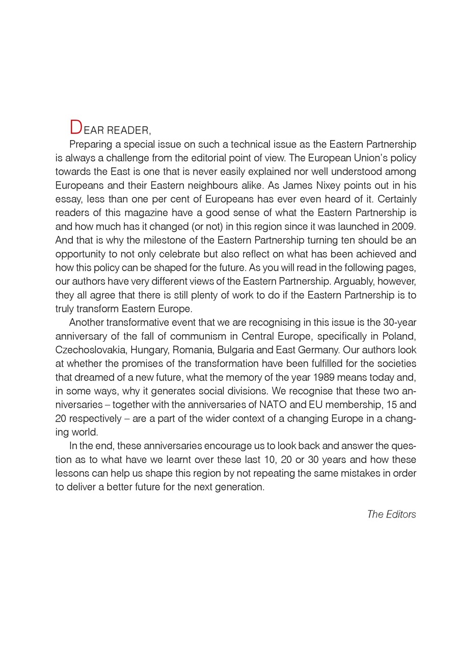 New Eastern Europe Preview Pages