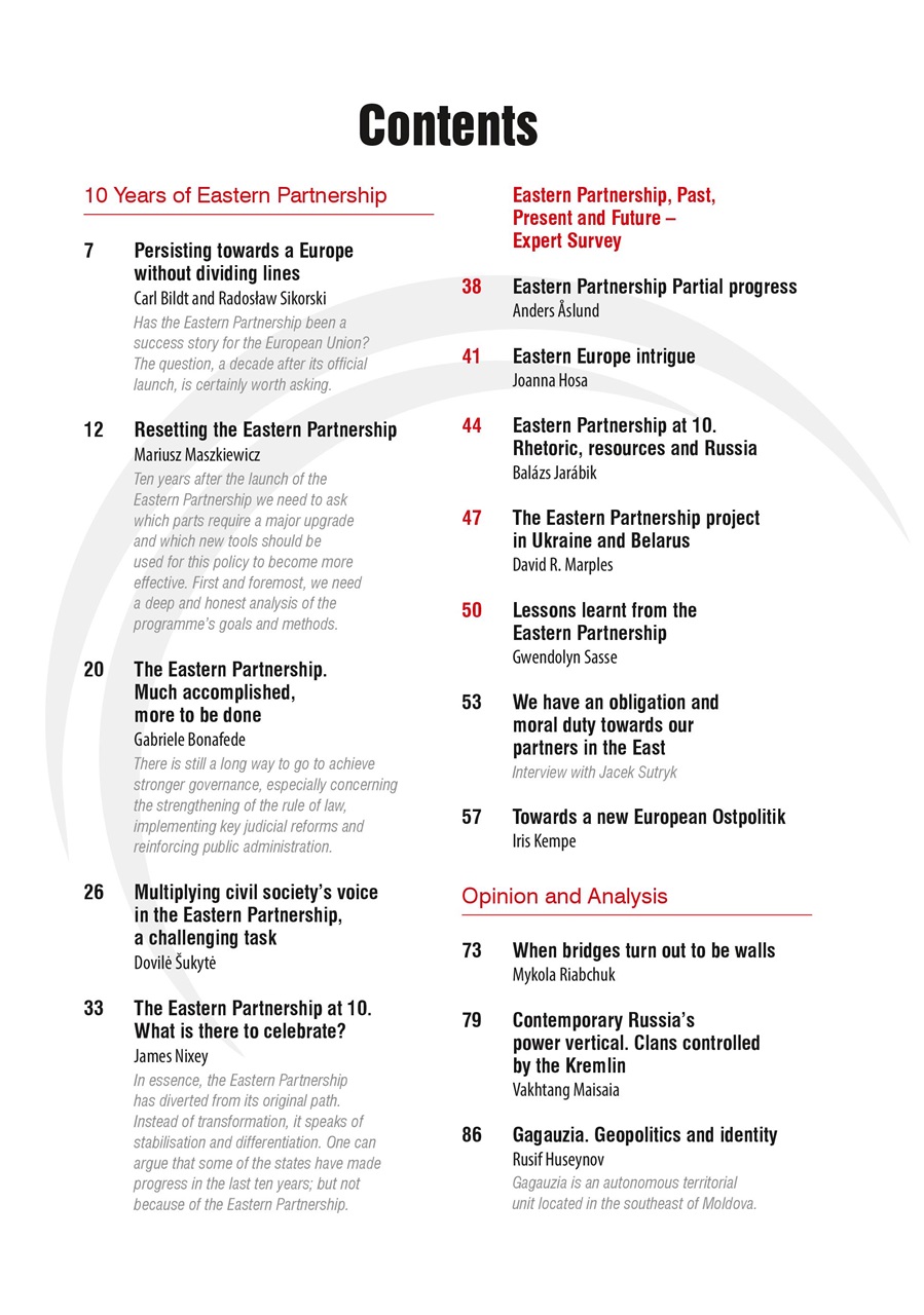 New Eastern Europe Preview Pages