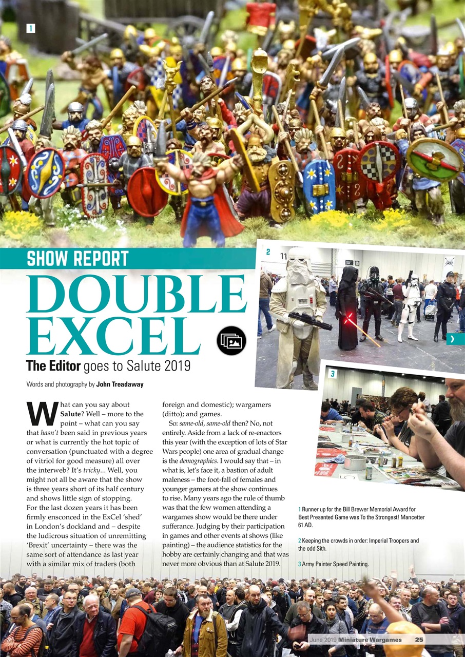 Miniature Wargames Preview Pages