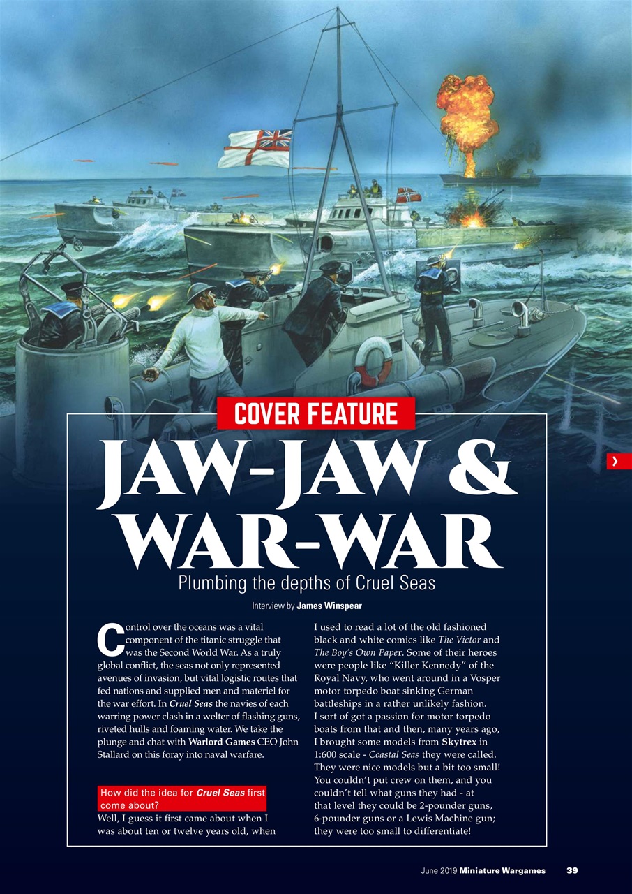 Miniature Wargames Preview Pages